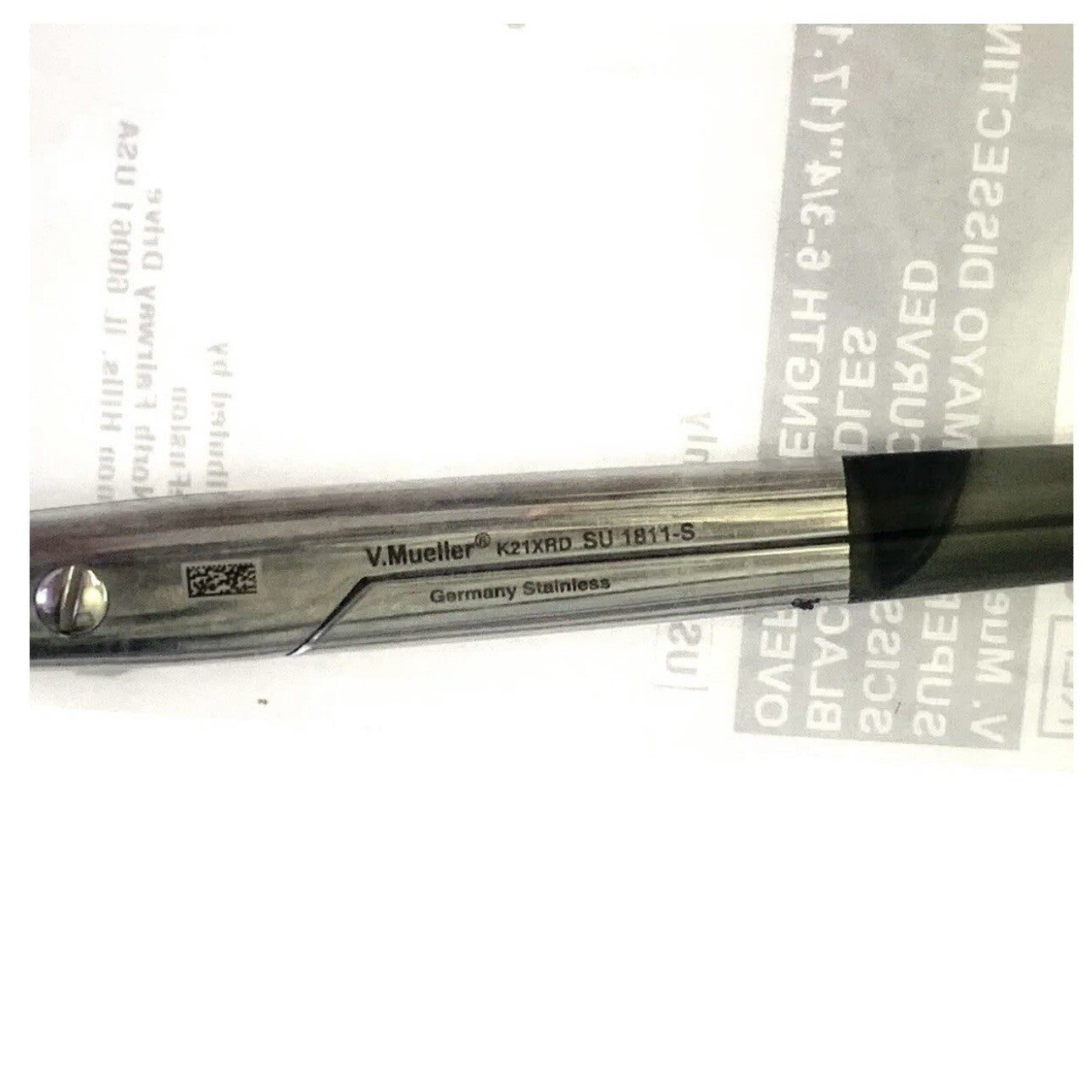 V.Mueller SU1811-S Super Cut Mayo Dissecting Scissors Curved Black Handle 6-3/4€