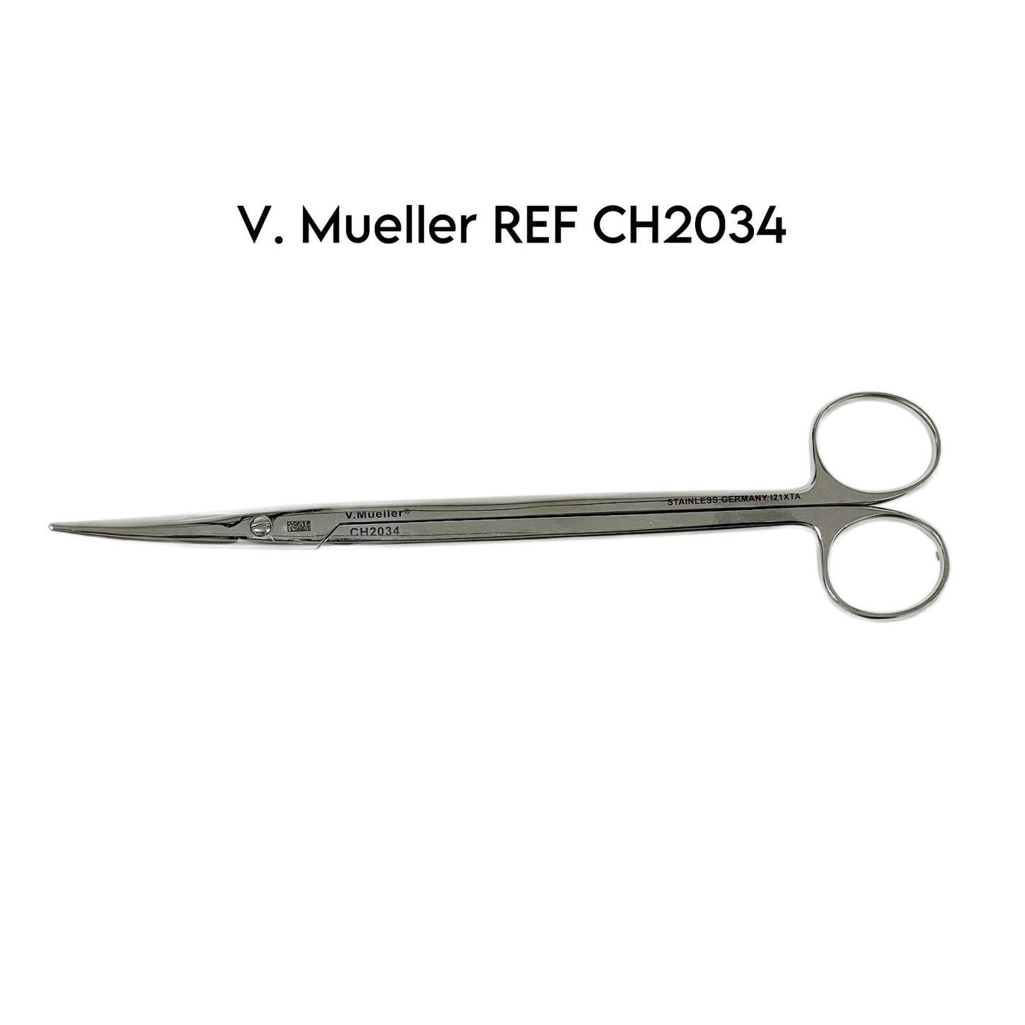 V. Mueller REF CH2034 Metzenbaum Dissecting Scissors Curved