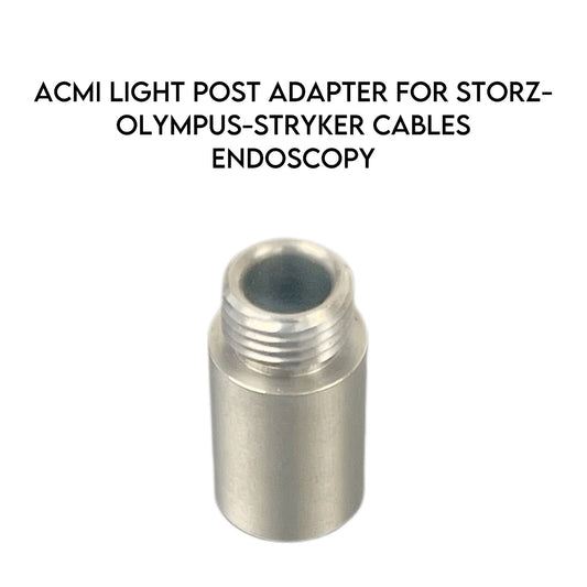 Acmi Light Post Adapter For Storz-Olympus-Stryker Cables Endoscopy