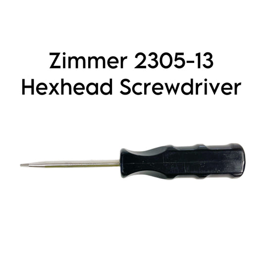 Zimmer 2305-13 Hexhead Screwdriver