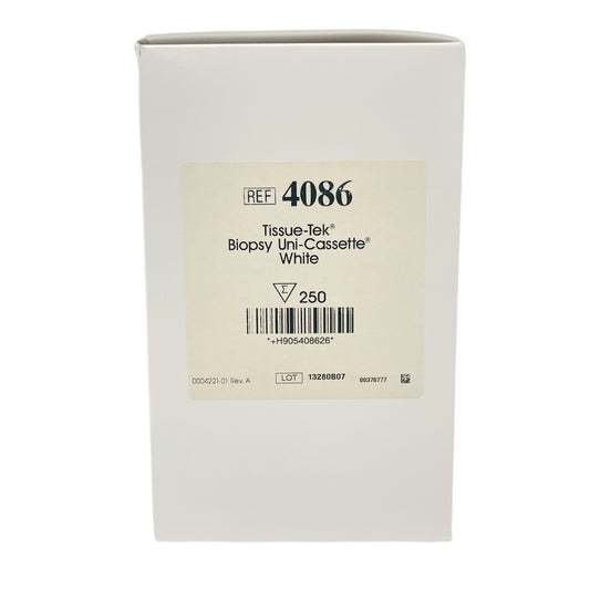 Sakura REF 4086 Tissue-Tek Biopsy Uni-Cassette (QTY-250)