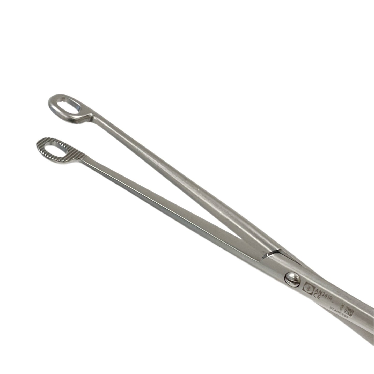 AESCULAP REF AN381R Catheter Introducing Forceps Magill 9-3/4 Inch, Adult Angled