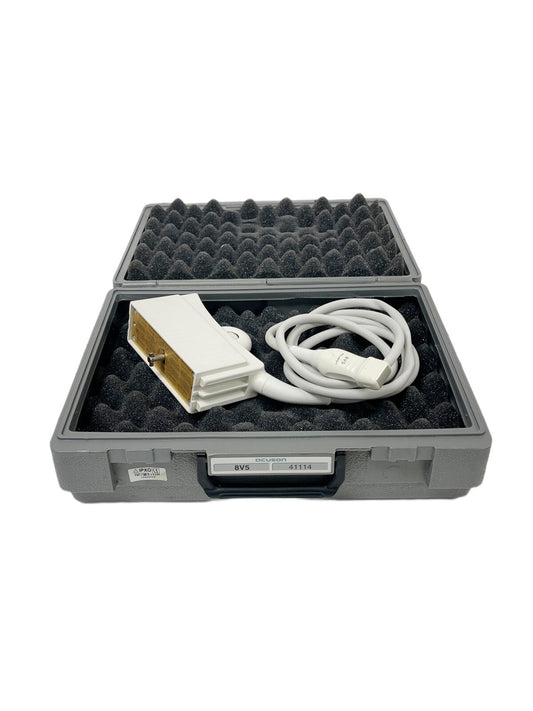 Siemens Acuson REF 8V5 Vascular Ultrasound Probe Transducer ( UNTESTED )