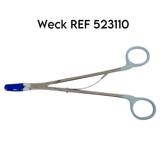 Weck REF 523110 HEMOCLIP APPLIER MEDIUM, CURVED JAW, 8"