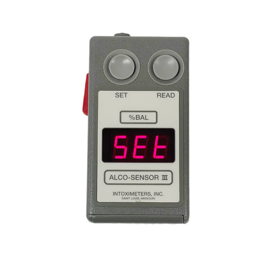 INTOXIMETER Alco-Sensor III Handheld Breath Tester Only