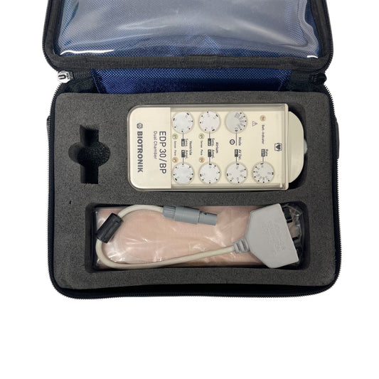 BIOTRONIK REF 347173  EDP 30/BP Dual Chamber External Pacemaker ,ADAM-2R Adapter
