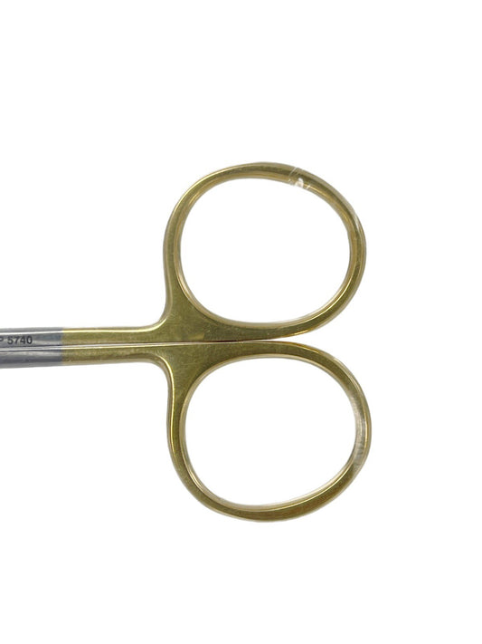 V. Mueller REF OP5740 VITAL KNAPP STRABISMUS SCISSORS, CURVED, BLUNT