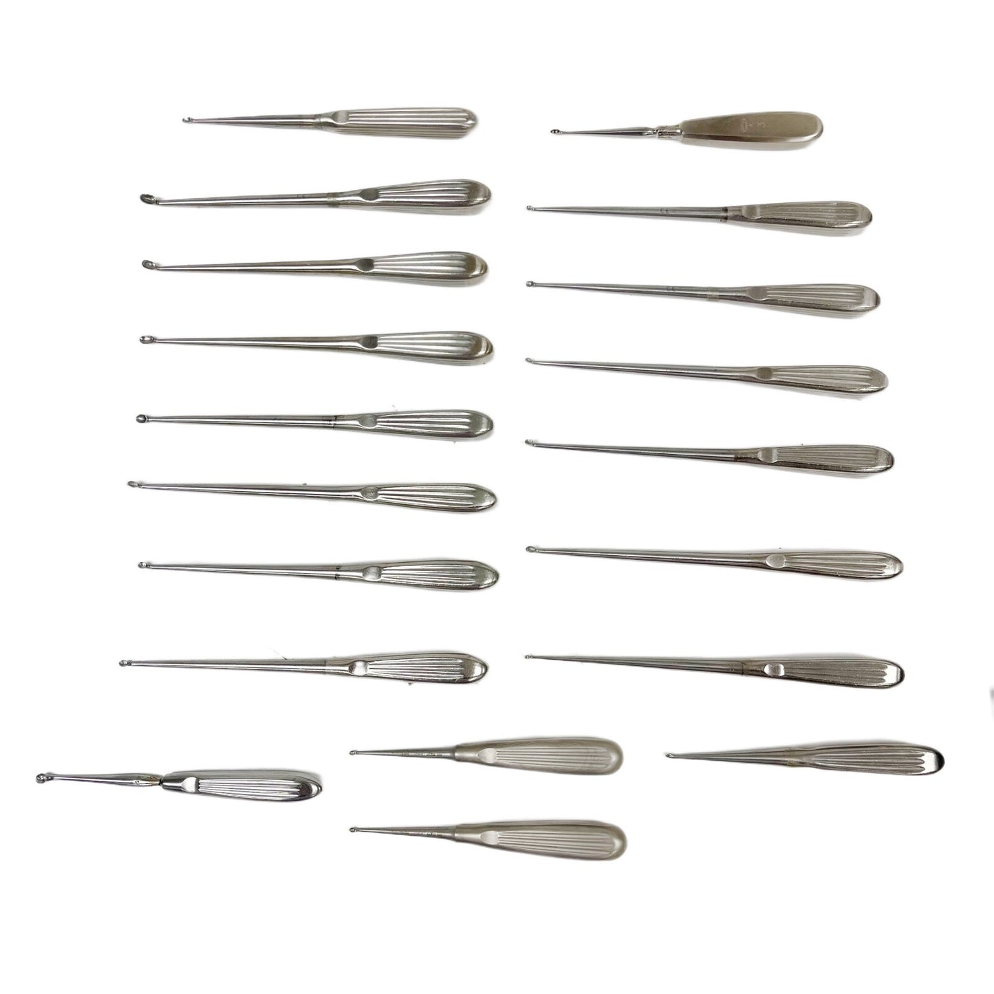 Aesculap / V. Mueller / Zimmer Bone Curette Orthopedic ( Lot 19 )