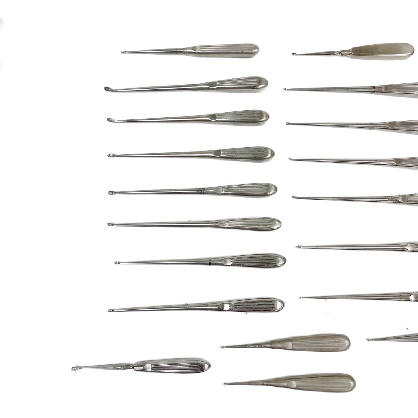 Aesculap / V. Mueller / Zimmer Bone Curette Orthopedic ( Lot 19 )