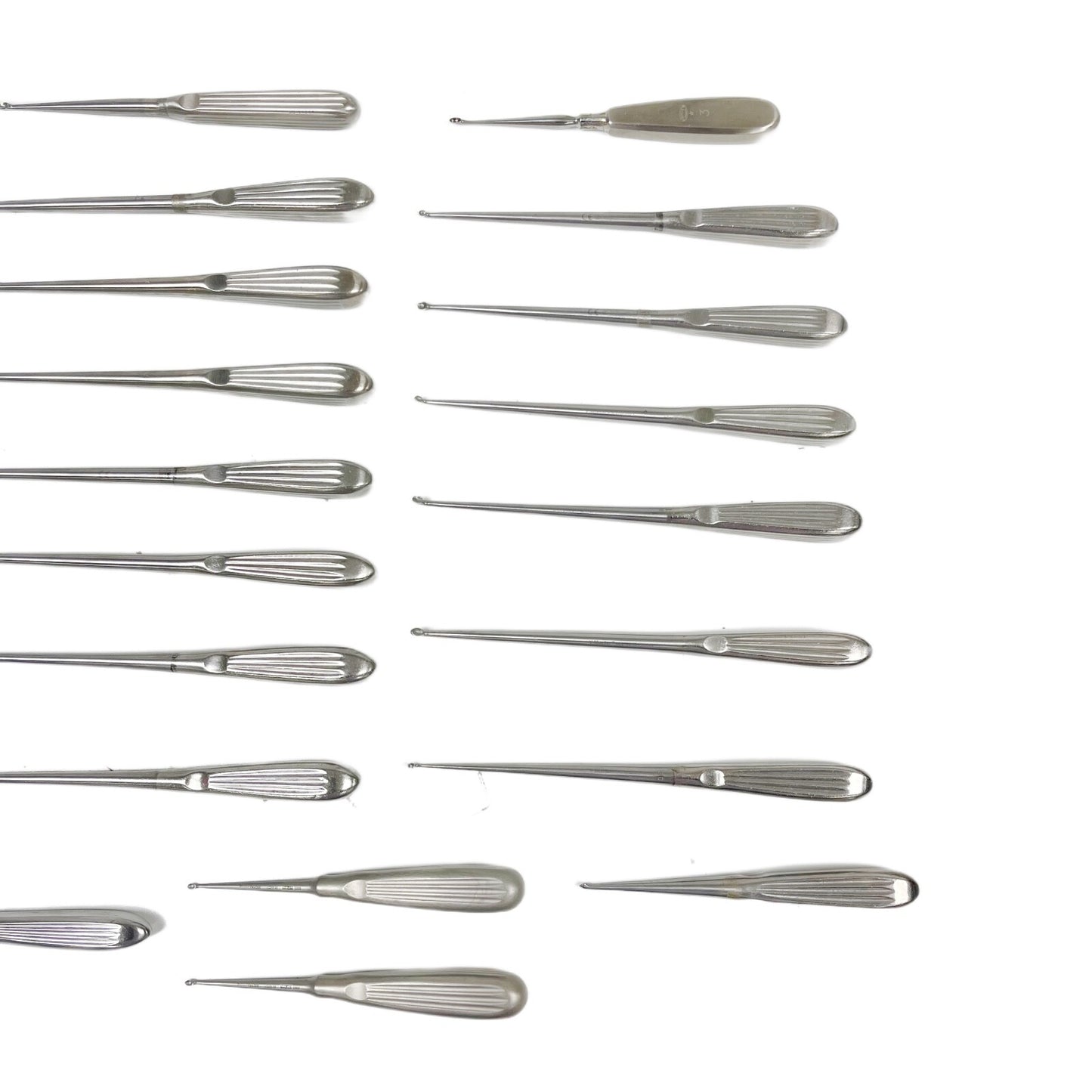 Aesculap / V. Mueller / Zimmer Bone Curette Orthopedic ( Lot 19 )