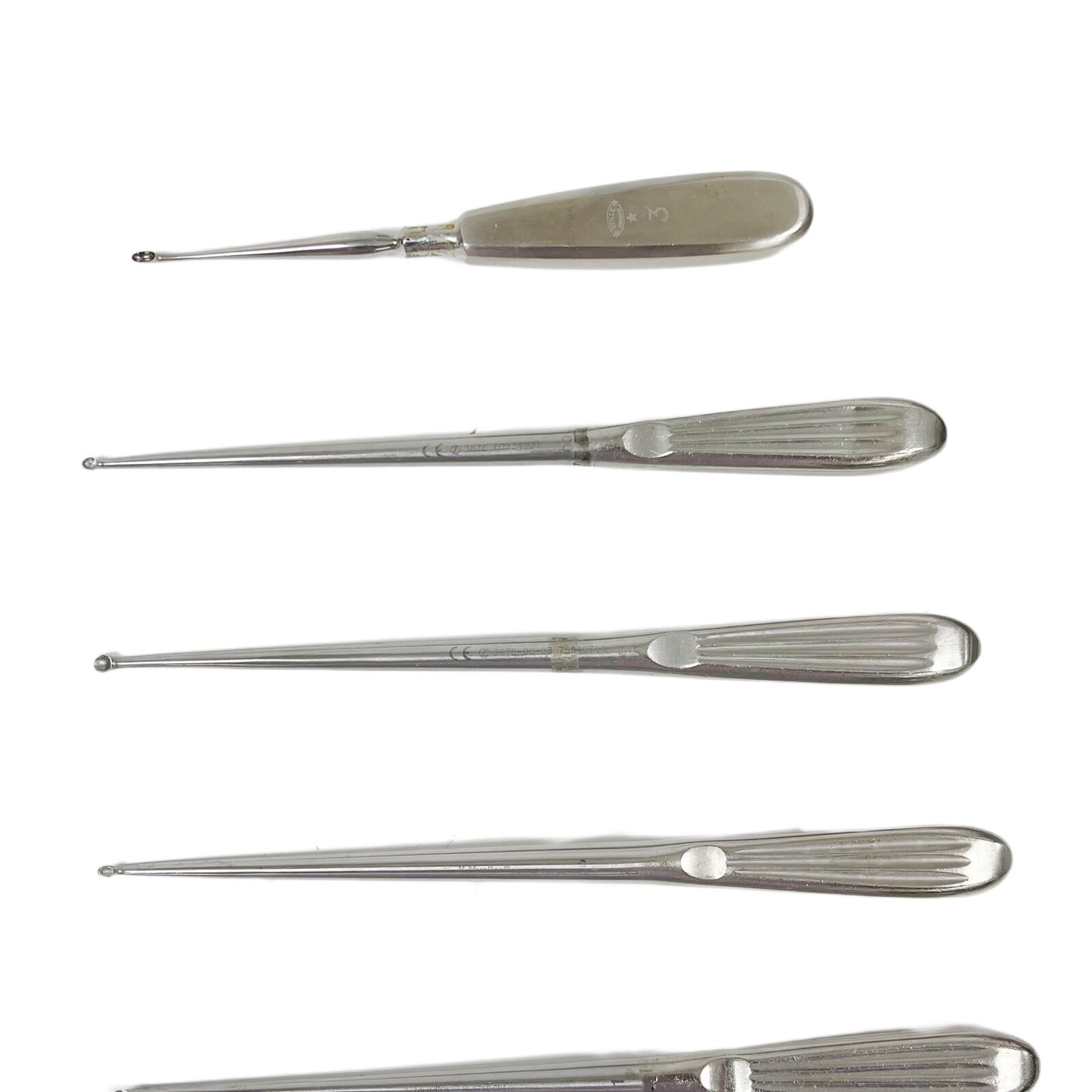 Aesculap / V. Mueller / Zimmer Bone Curette Orthopedic ( Lot 19 )