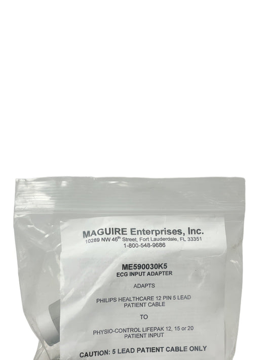 Maguire REF ME590030K5 ECG Input Adapter