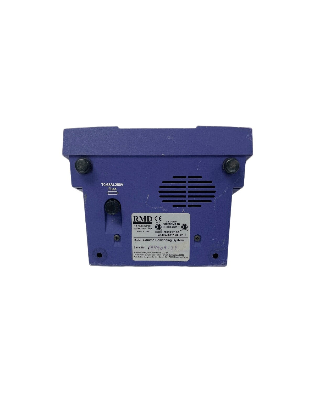 RMD Gamma Positioning System Navigator GPS Console Untested