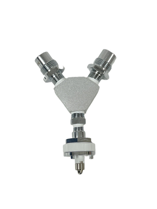 Ohio Medical REF YB-DM-DCUV-OH VACUUM DISS HAND TIGHT INLET Y-BLOCK