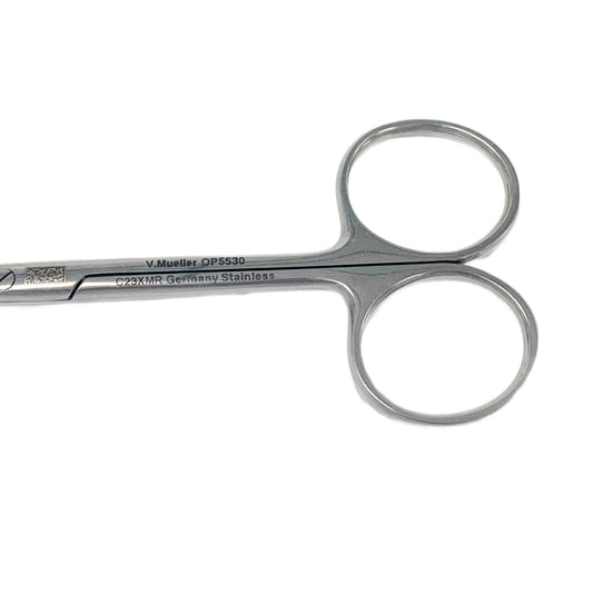 V. Mueller REF OP5530, KNAPP IRIS SCISSORS STRAIGHT, SHARP/SHARP BLADES 3CM