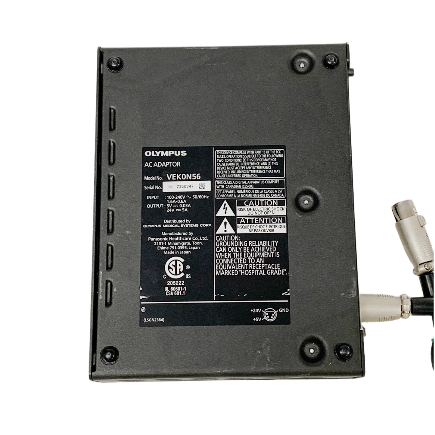 Olympus REF VEKON56, Power Supply for Olympus Monitor