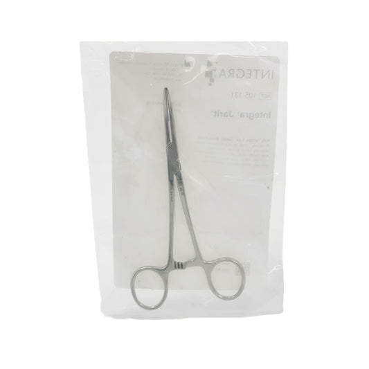 Integra REF 105-131 Kelly Forceps, 5-3/4", Curved, Mirror Finish