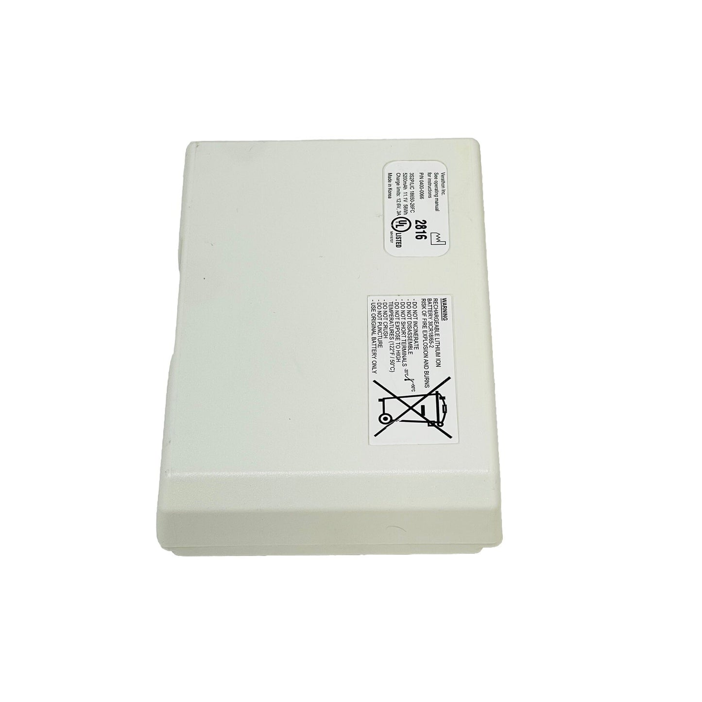 VERATHON REF 0400-0066 BVI 9400 Battery 5200mAh 11.1V