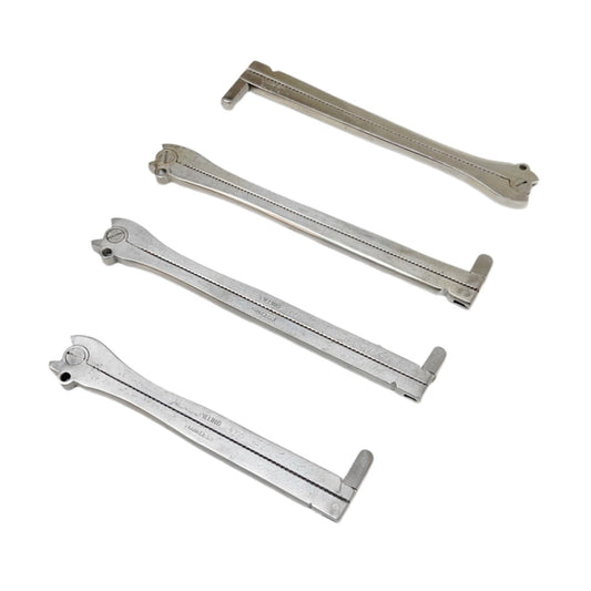 PILLING / V MUELLER / SKLAR DeMartel-Wolfson clamps ( LOT OF 4 )