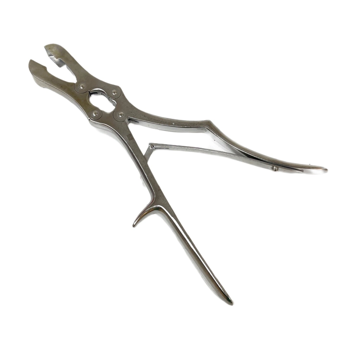 V. MUELLER CH-584 Sauerbruch rib rongeur forceps Double-action. Square jaws 12in