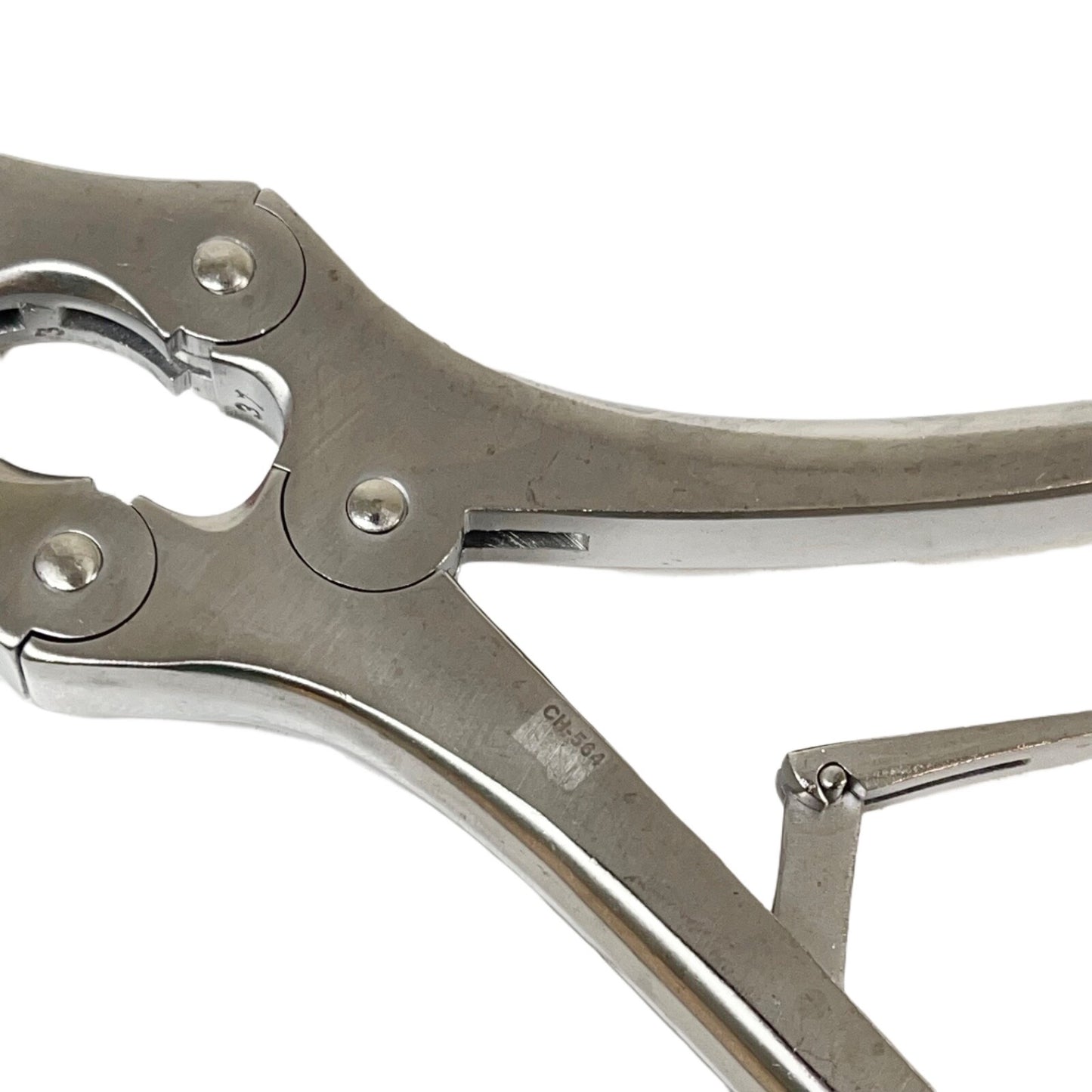 V. MUELLER CH-584 Sauerbruch rib rongeur forceps Double-action. Square jaws 12in
