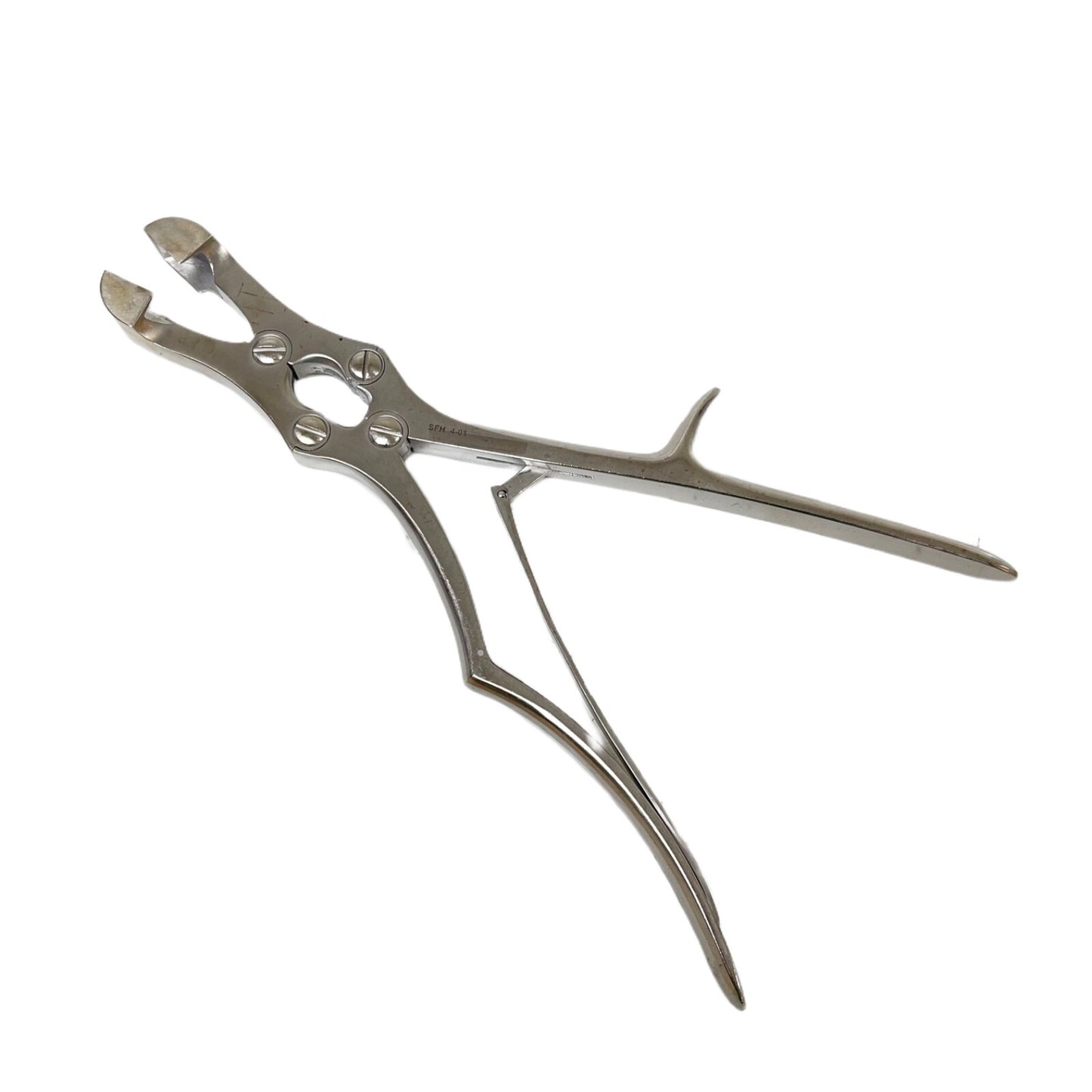 V. MUELLER CH-584 Sauerbruch rib rongeur forceps Double-action. Square jaws 12in