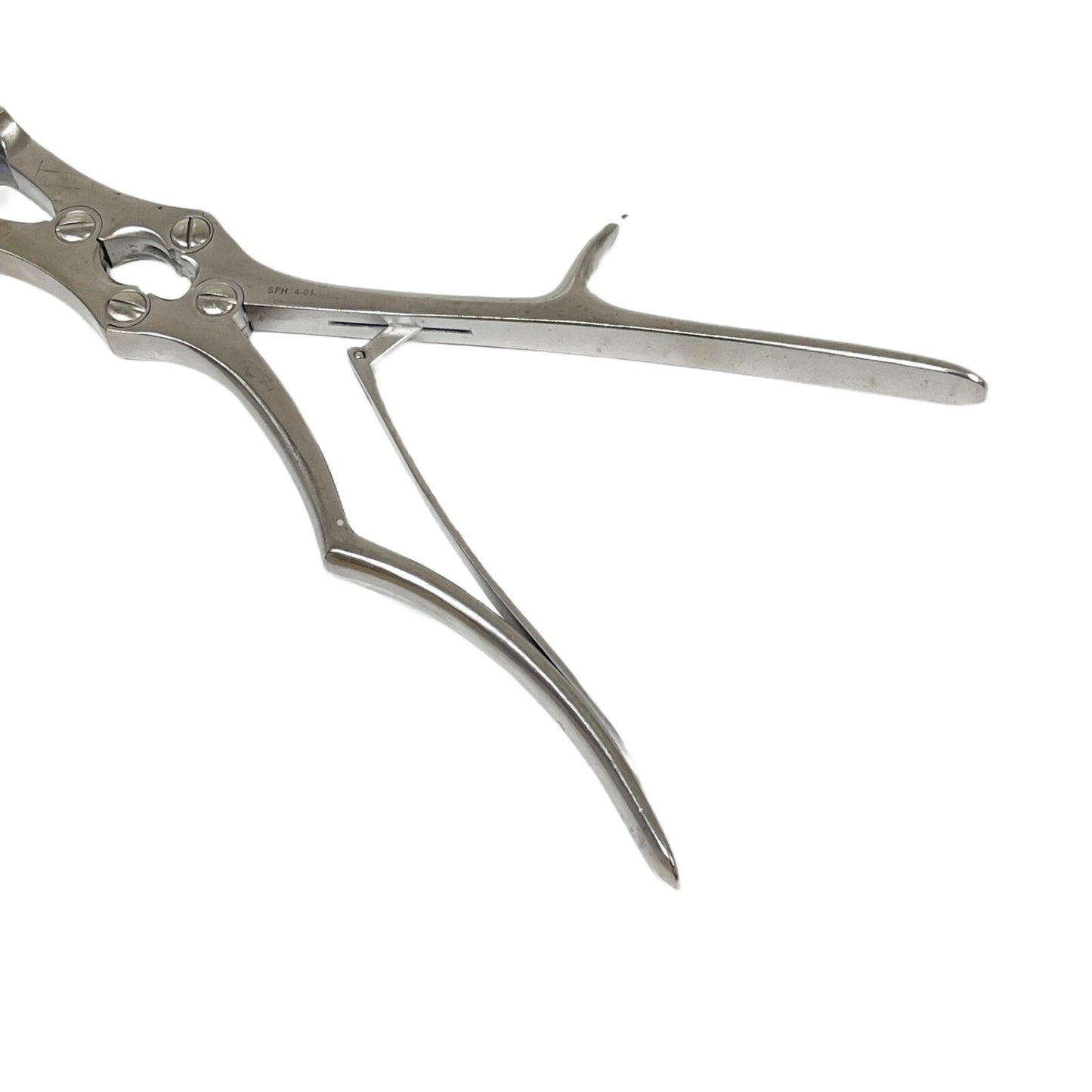 V. MUELLER CH-584 Sauerbruch rib rongeur forceps Double-action. Square jaws 12in