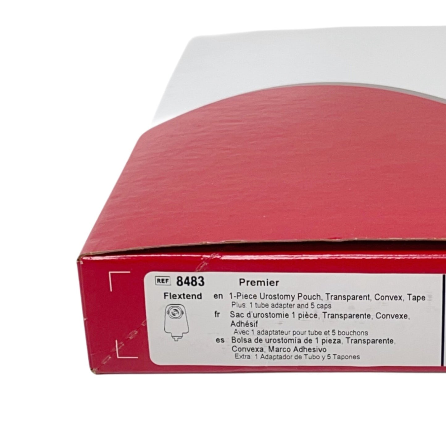 HOLLISTER 8483 Premier Urostomy Pouch, Flextend Skin Barrier (22mm) ( Box Of 5 )