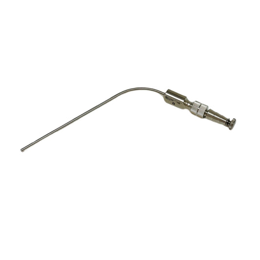 Aesculap MD125R Frazier Suction Cannula, 195.00 Mm (7 3/4"), Curved, Ø 2.70 Mm,