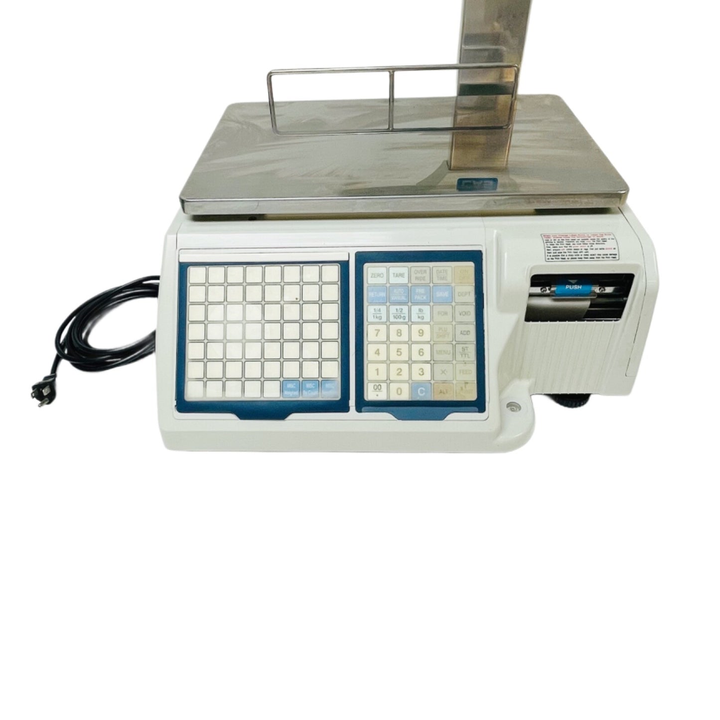CAS CORPORATION LP-II Retail-Deli Thermal Label Printing Weighing Scale