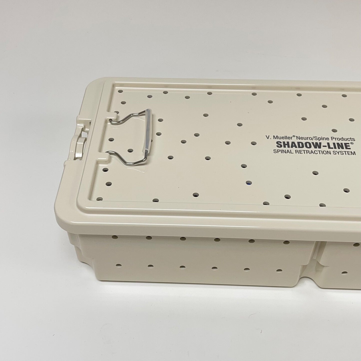 V. Mueller Shadow-Line Spinal Retraction System's Case W/ Insert (TWO)