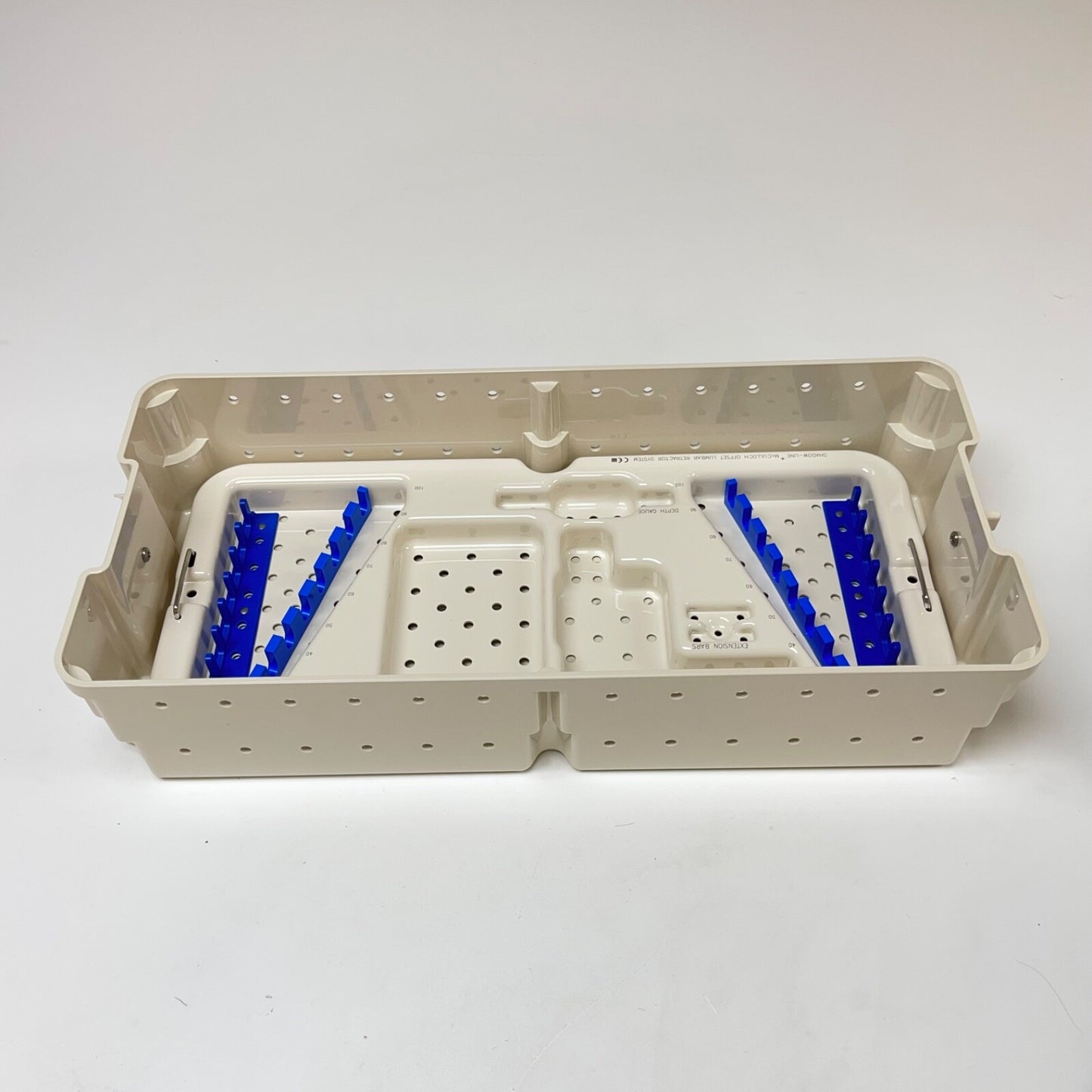 V. Mueller SHADOW-LINE McCULLOCH OFFSET LUMBAR RETRACTOR SYS INSTRUMENT'S CASE