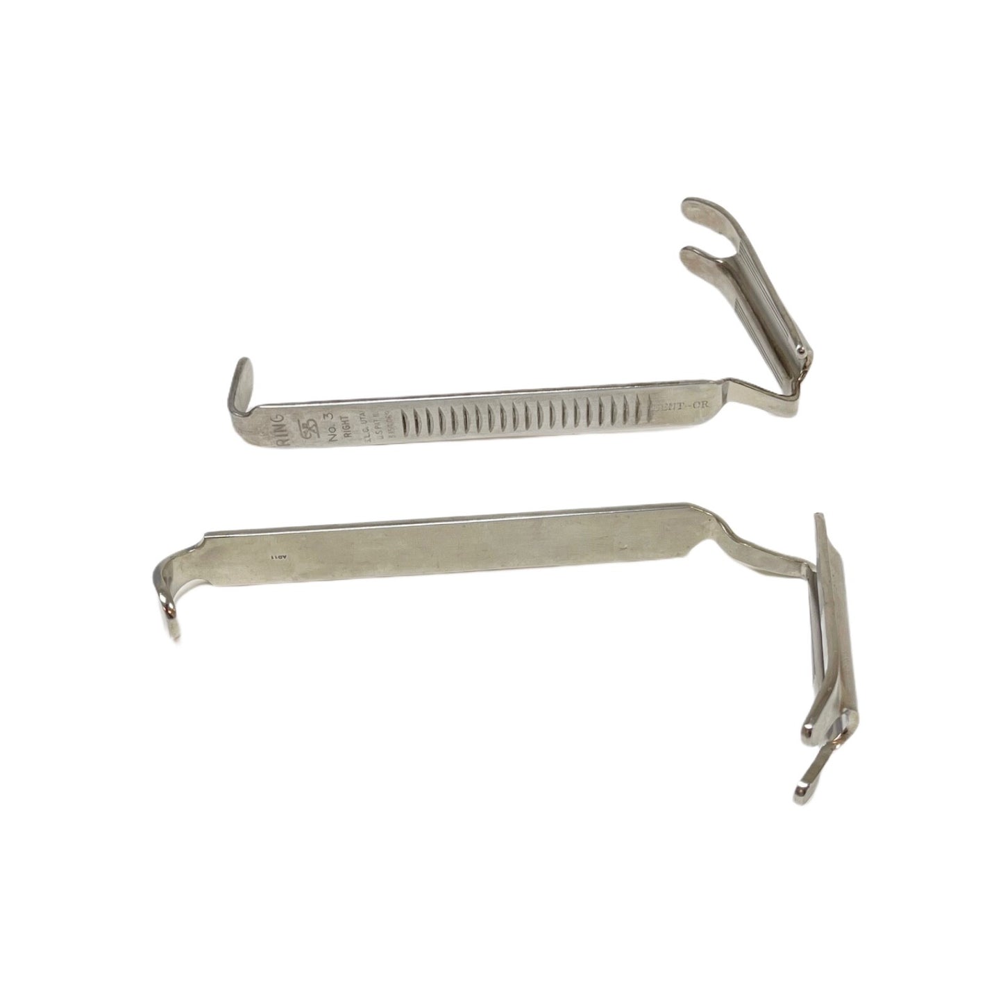JARIT / S.L.C. 450-164 / 3154.069 Ring Retractor Blades Left Right, Size 3, 6"