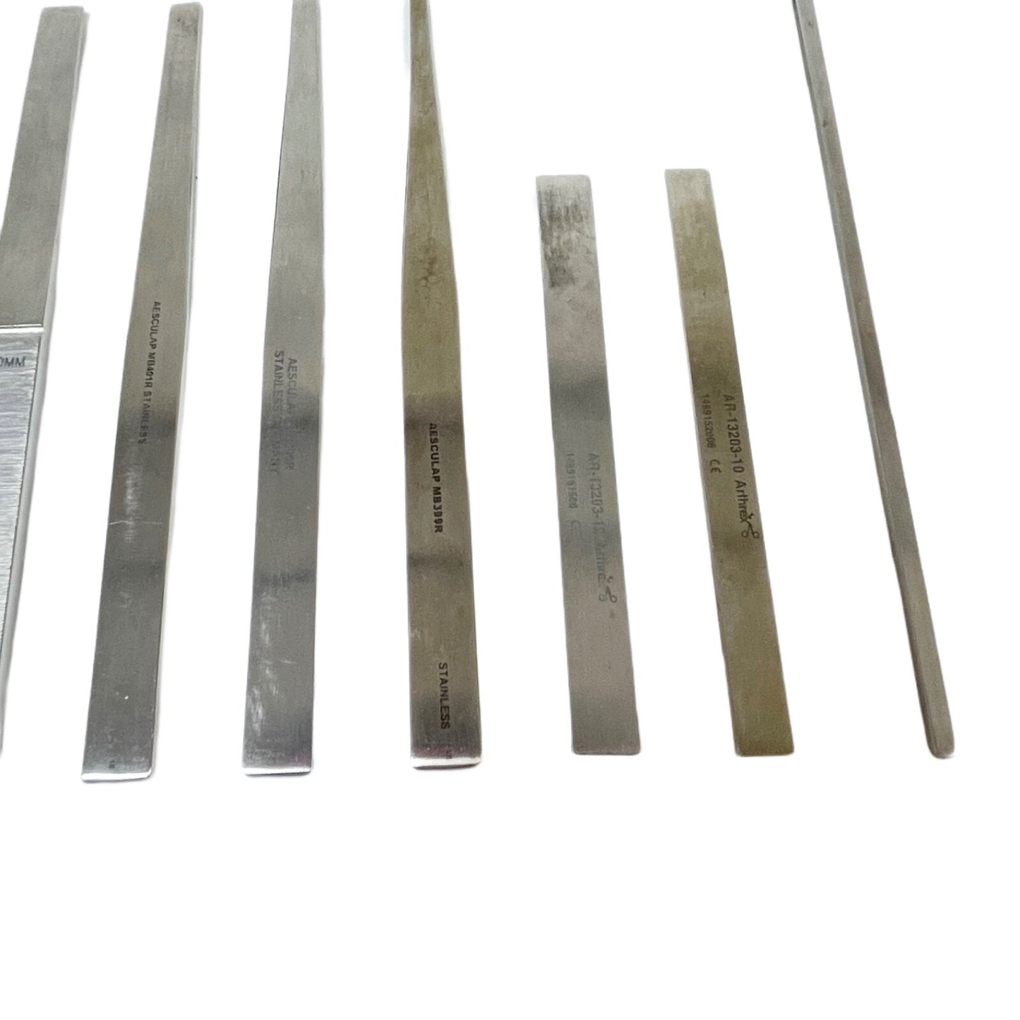 Aesculap / V. Mueller / Arthrex Ent Nasal Osteotomes Instrument Lot Of 9