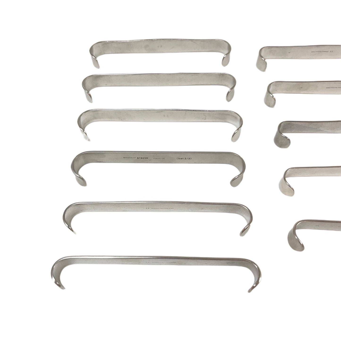 Aesculap / Pilling / other BT025R / 480170 Double Ended Parker Retractor ,11 QTY