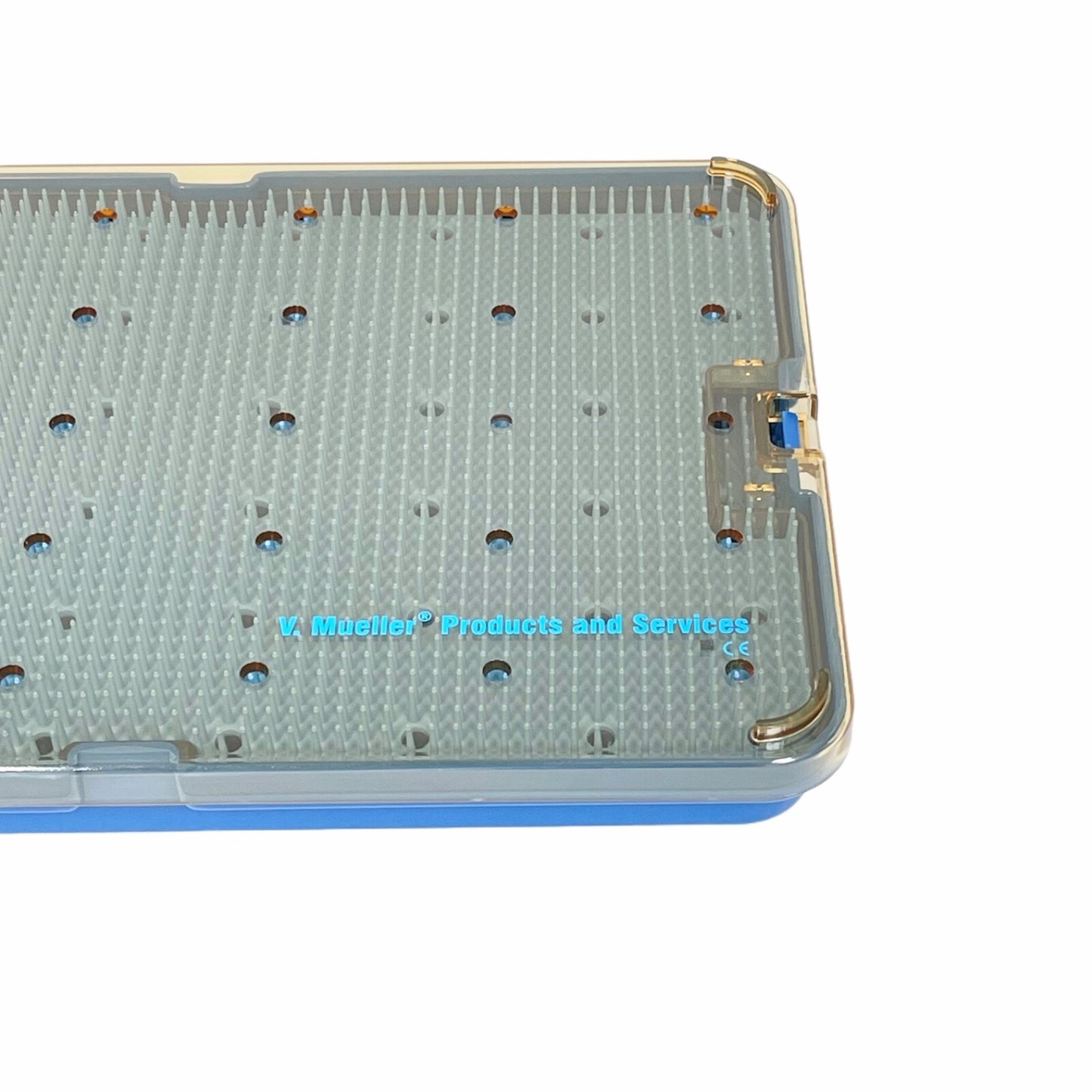 V. MUELLER SU2990-092 Microsurgical Instrument Tray W/ Lid, Insert & 2 Mat