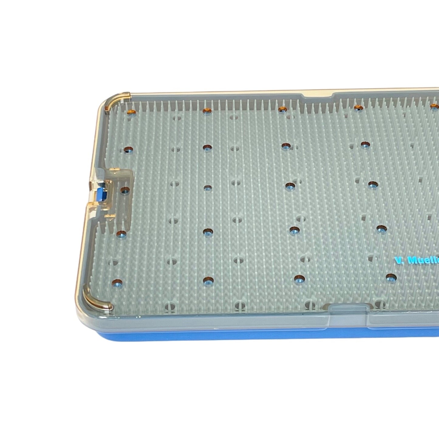 V. MUELLER SU2990-092 Microsurgical Instrument Tray W/ Lid, Insert & 2 Mat