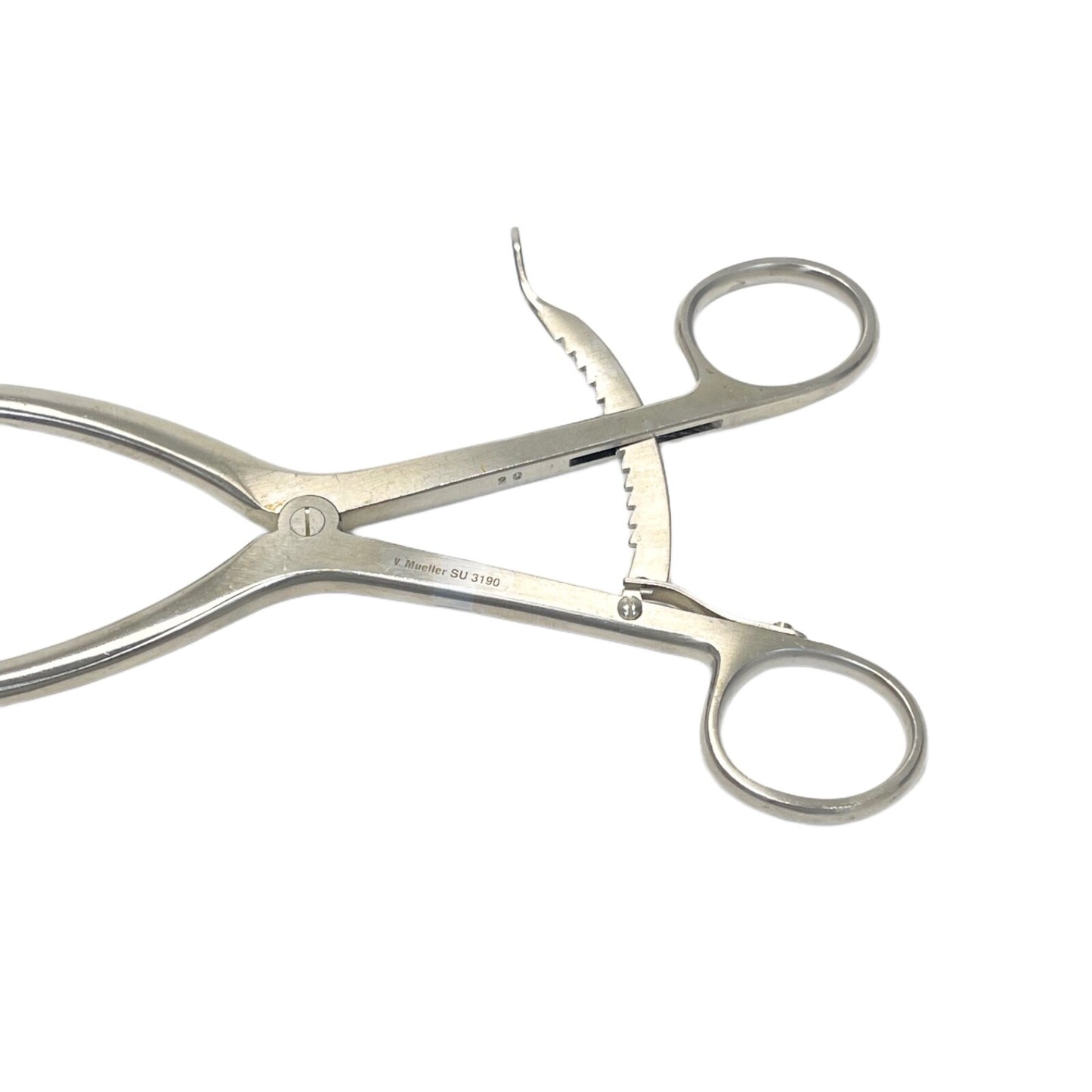 V. MUELLER SU3190 Retractor, Goiter Beckman 4X4 Sharp Prong 12" Instrument