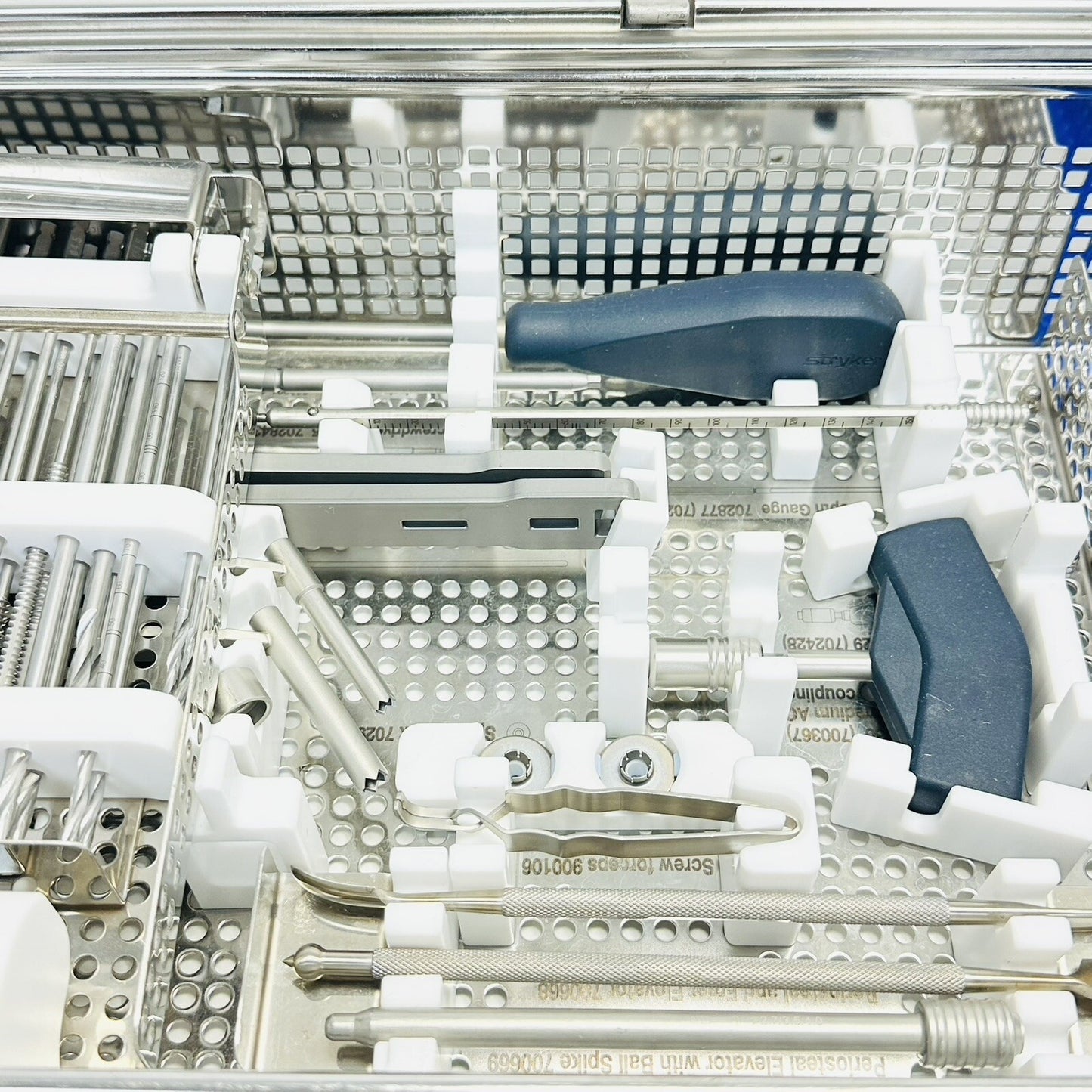 Stryker Axsos Basic Instrumentation Set W/ Tray As Is