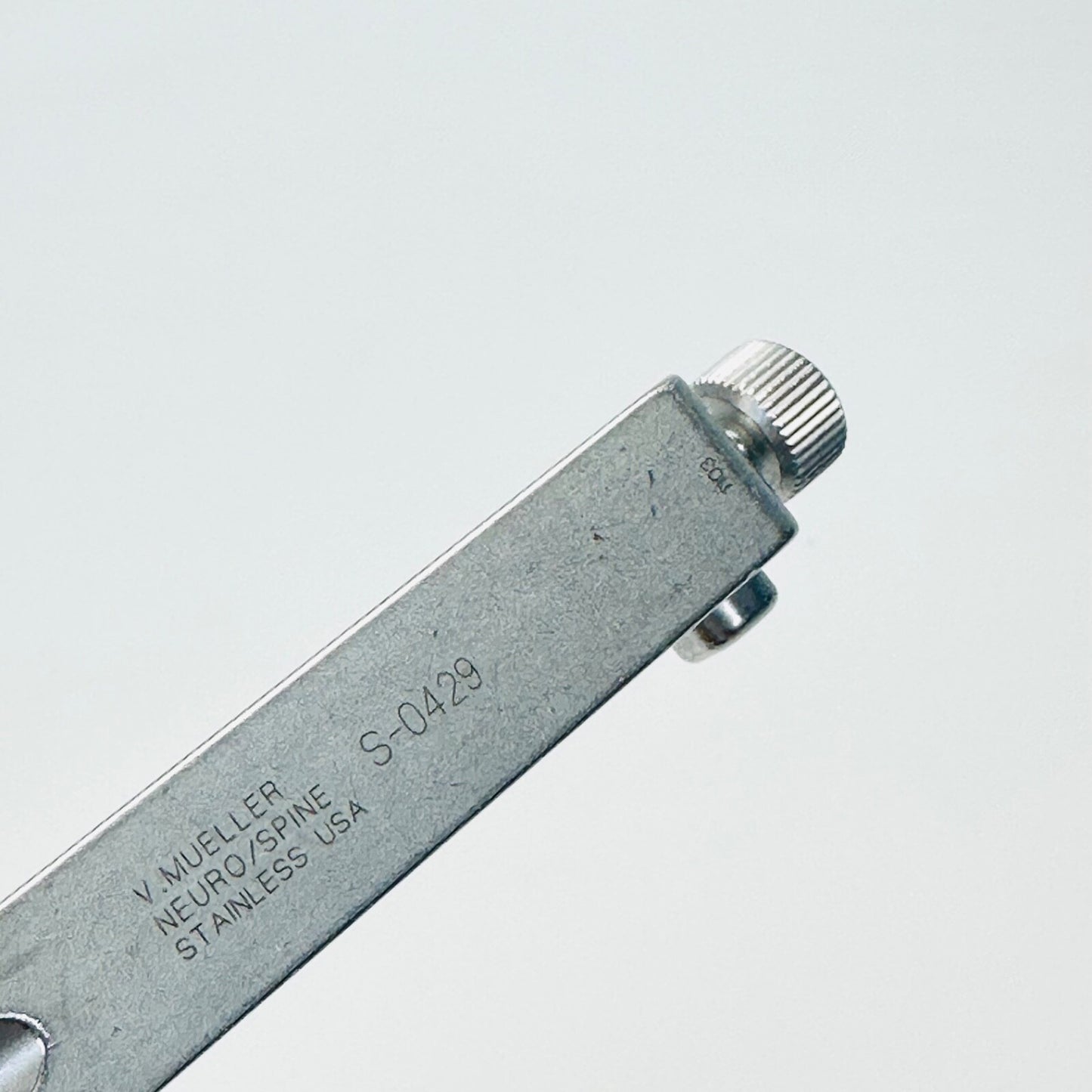 V. Mueller S-0429 Adjustable Lumbar Retractor Blade Holder Instrument