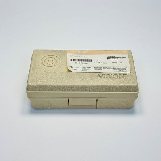 ABBOTT 1437-01 VISION CASSETTE Check Pack Kit ( 10 / PACK )