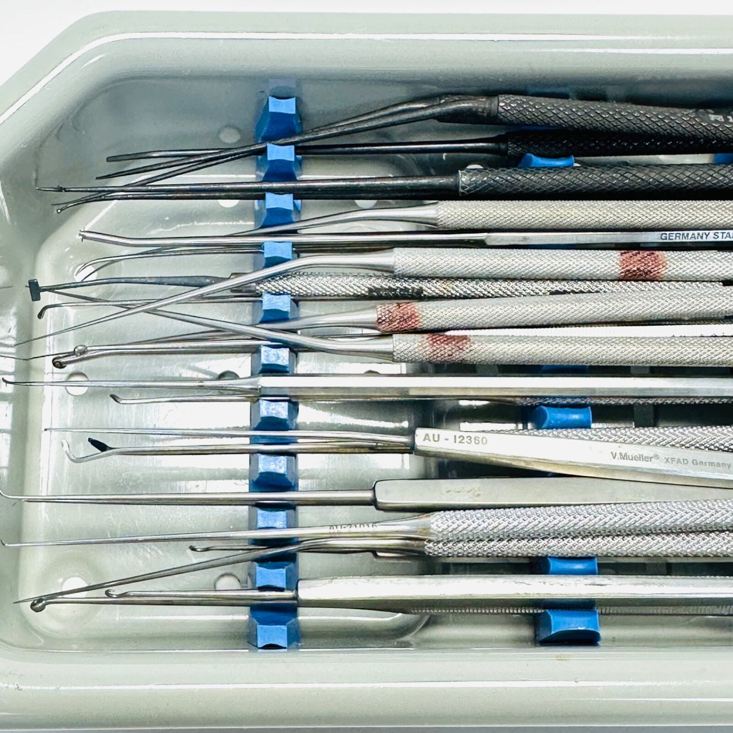 SMITH & NEPHEW RICHARDS / V. MUELLER / SSI TYMPANOPLASTY FINE INSTRUMENTS 28 PC