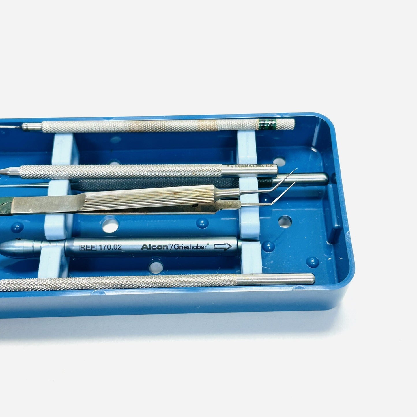 Alcon 170.02 Grieshaber Irrigation HandPiece W/ Surgical Instruments As Is