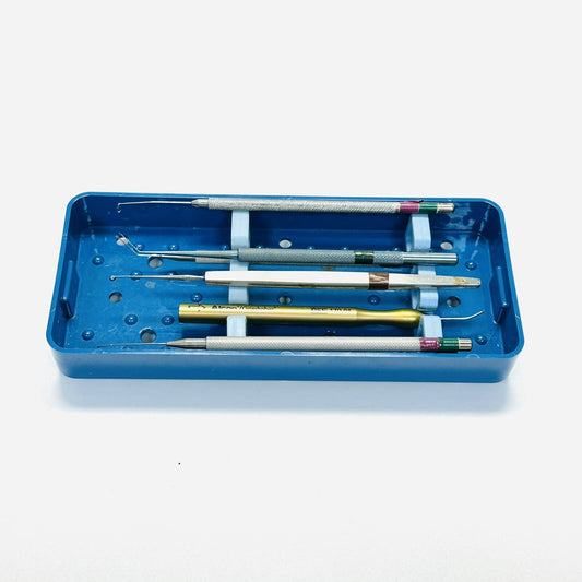 Alcon 170.01 Grieshaber Irrigation HandPiece W/ Surgical Instruments As Is