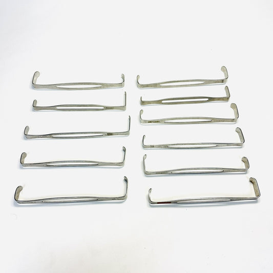 AESCULAP / Konig & others Parker-Langenbeck Retractor Double Ended ( Lot Of 11)