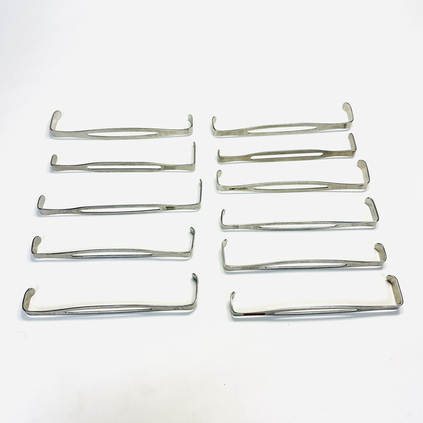 AESCULAP / Konig & others Parker-Langenbeck Retractor Double Ended ( Lot Of 11)