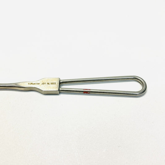 V. Mueller NL1003 Retractor, Cushing Straight Plain Edge 8 3/4 Inch