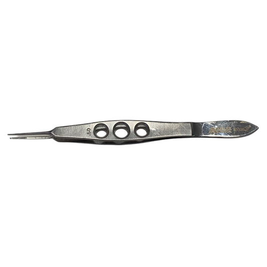 Ambler Surgical REF 9534E, Castroviejo suturing forceps, Straight Shaft