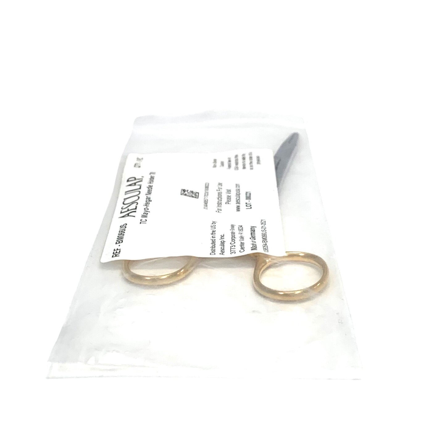 Aesculap REF BM066US, TC Mayo Hegar Needle Holder 7IN