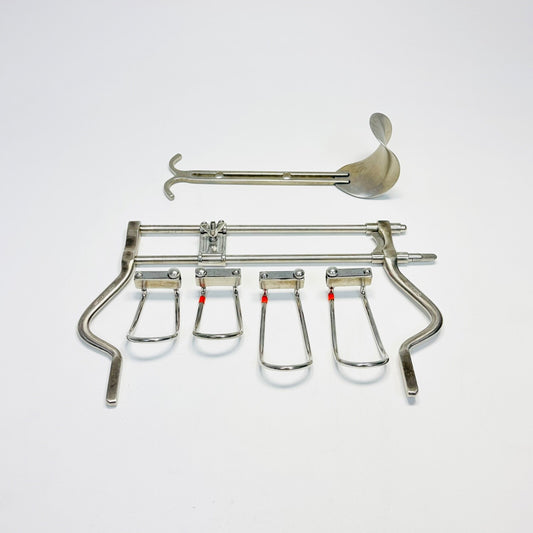 GRIESHABER 2-693-795 Balfour Abdominal Retractor SET W/ BLADES